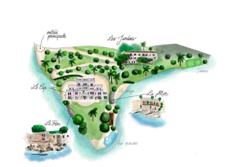 Hotel Cap Estel Èze Exteriér fotografie